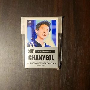 EXO CHANYEOL PHOTO MESSAGE CARD 56pcs